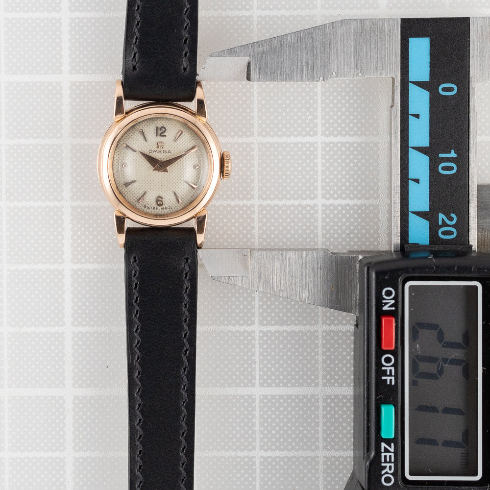 OMEGA Ref.2615 Guilloche Dial 14K Rose Gold