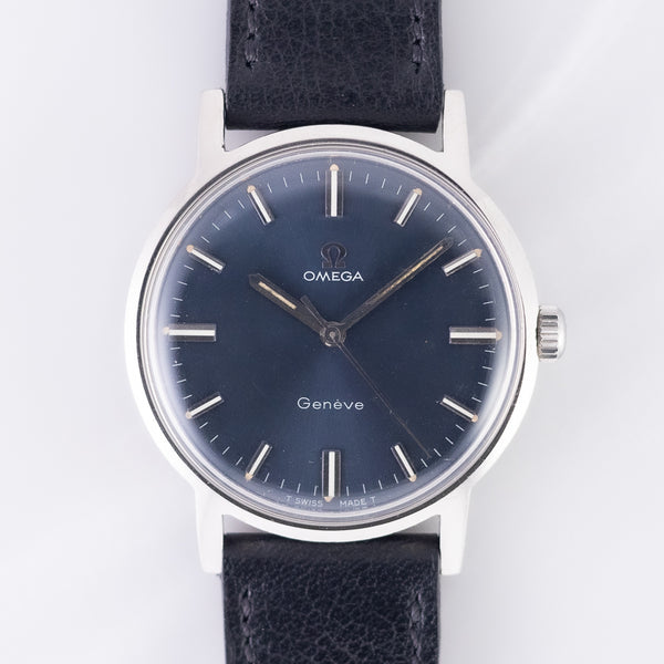 OMEGA Geneve Blue Sunburst Ref.135.070