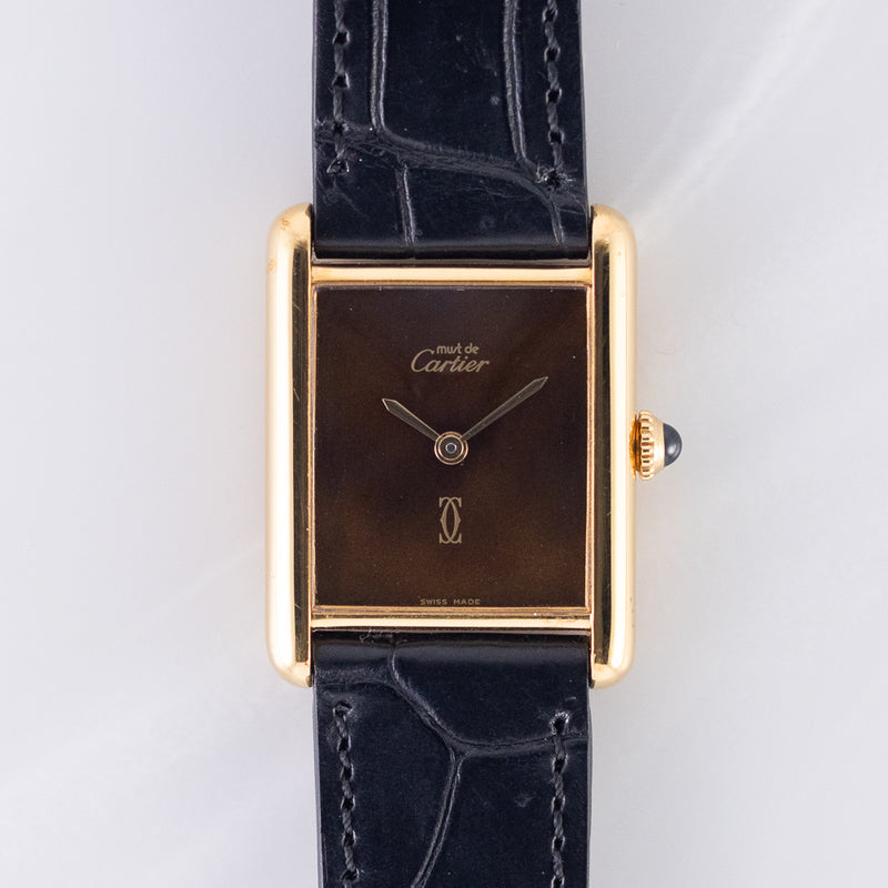 CARTIER LM MUST DE TANK Tortoiseshell - Like  BOX