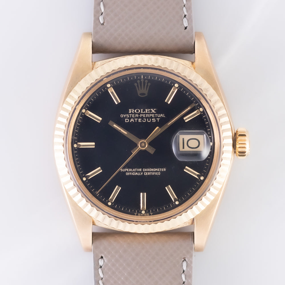 ROLEX DATEJUST Ref.1601 18K Yellow Gold