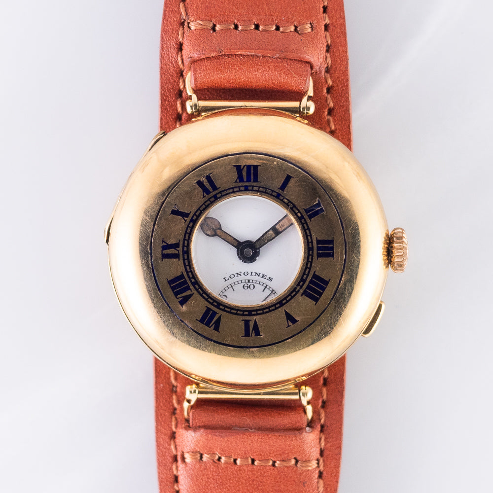 LONGINES Hunter 18k yellow gold Case Cal.12.92