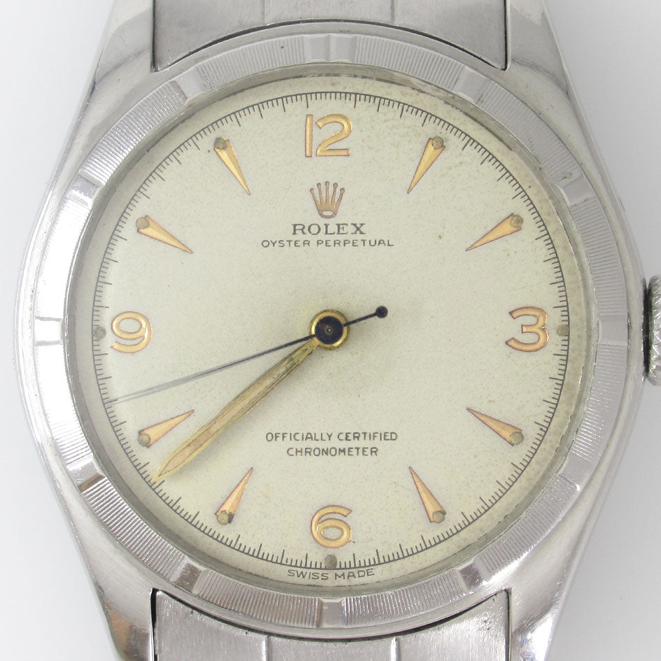 ROLEX Semi Bubble back ref.6107 Super Oyster Case