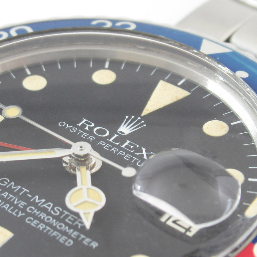 ROLEX GMT-MASTER Ref.1675 MATTE MARK 5 dial – TIMEANAGRAM