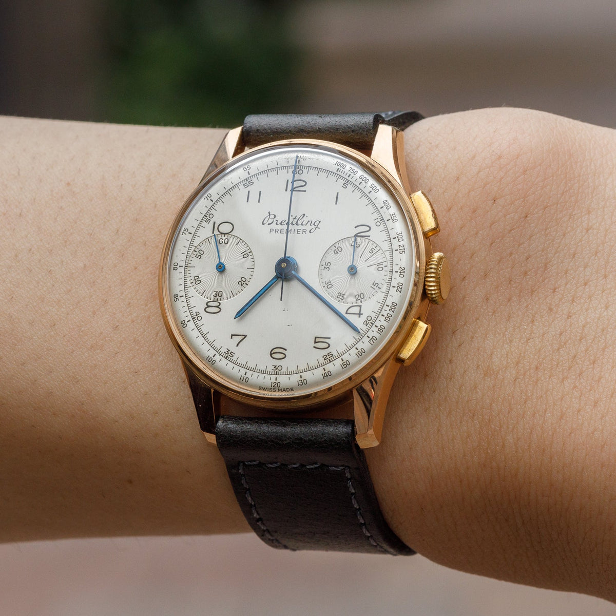 BREITLING PREMIER Ref.789 18KRG Super Edge