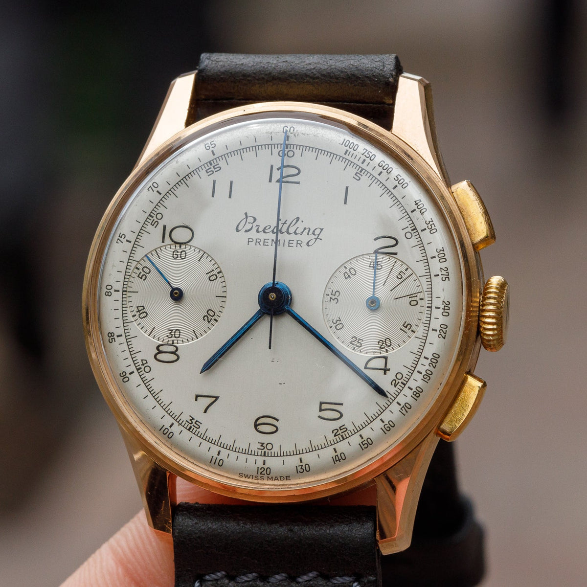 BREITLING PREMIER Ref.789 18KRG Super Edge