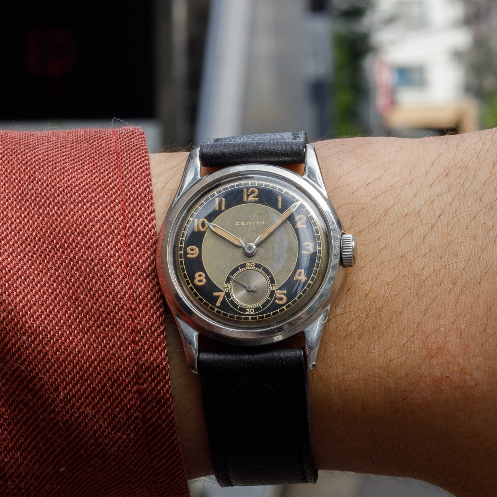 今年人気のブランド品や Ref.970 ZENITH Bullseye TIMEANAGRAM – Dial Gilt ビンテージパーツ