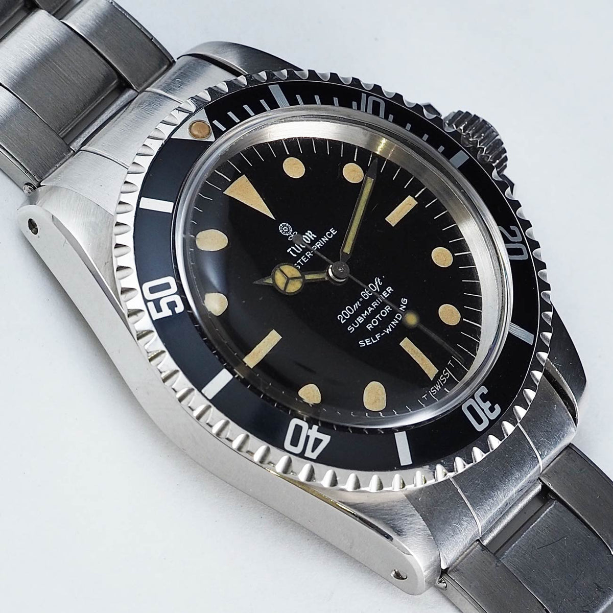 TUDOR SUBMARINER Ref.7928/0  Fat Font Insert