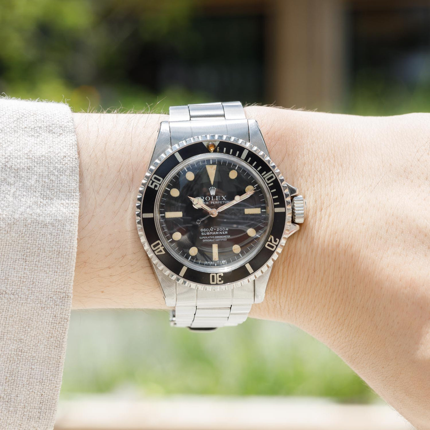 ROLEX SUBMARINER Ref.5512 2.7mil – TIMEANAGRAM