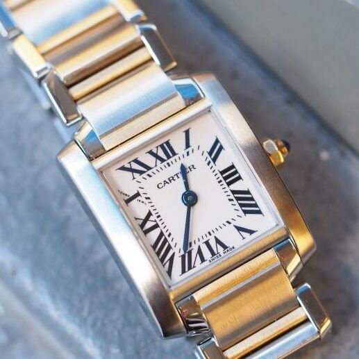 CARTIER SM TANK FRANCAISE Ref.2384