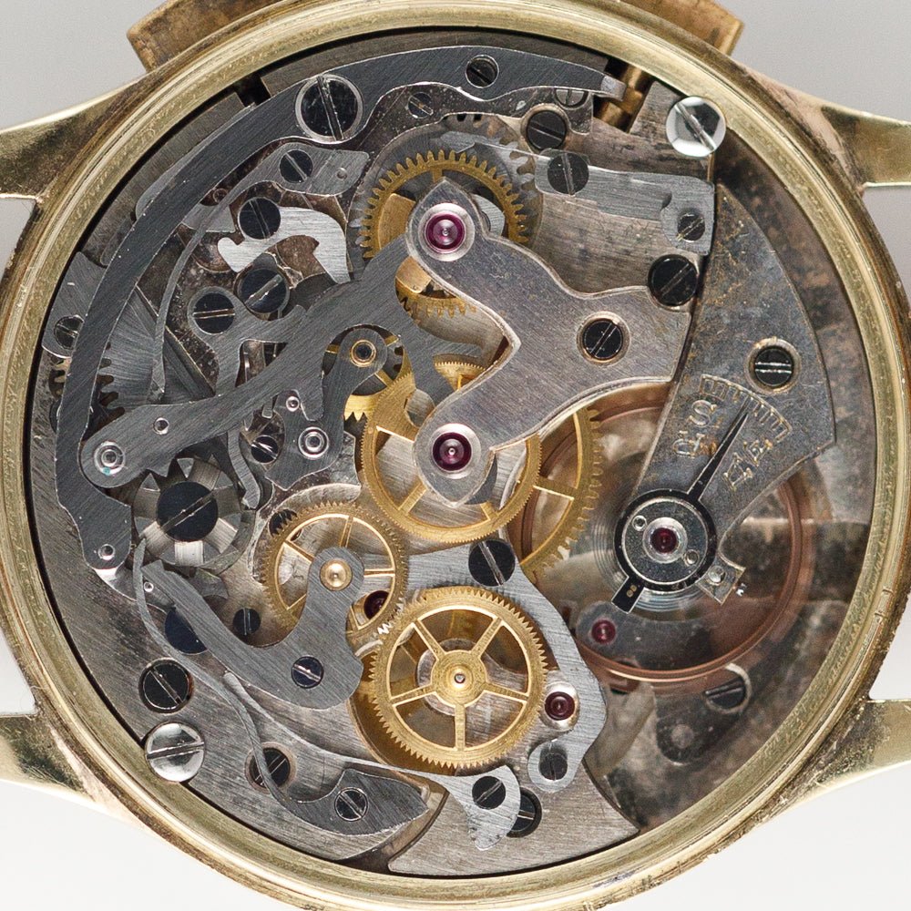 Helma Black Gilt Two-tone Dial
