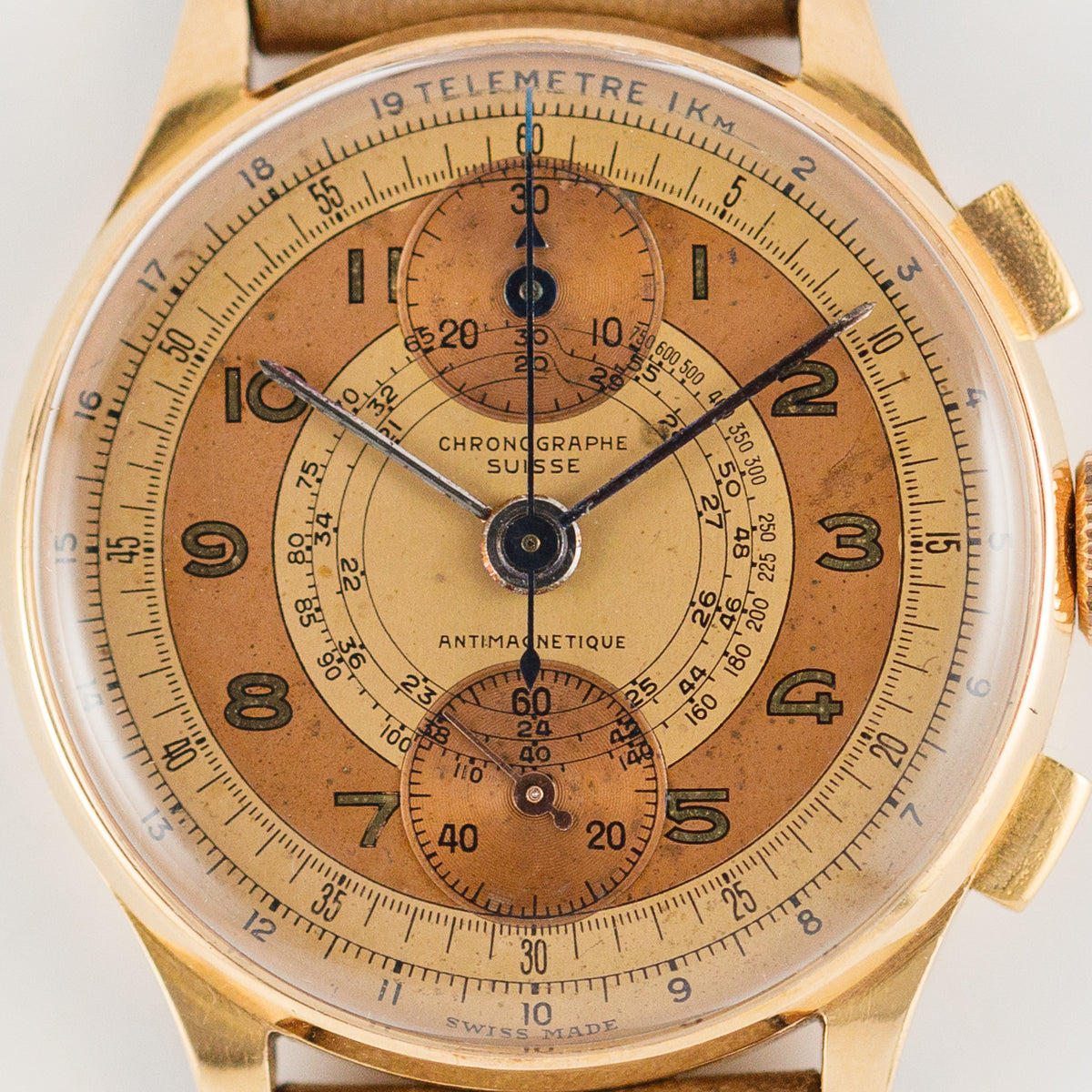 Chronographe Suisse Ref.1001 Venus 170