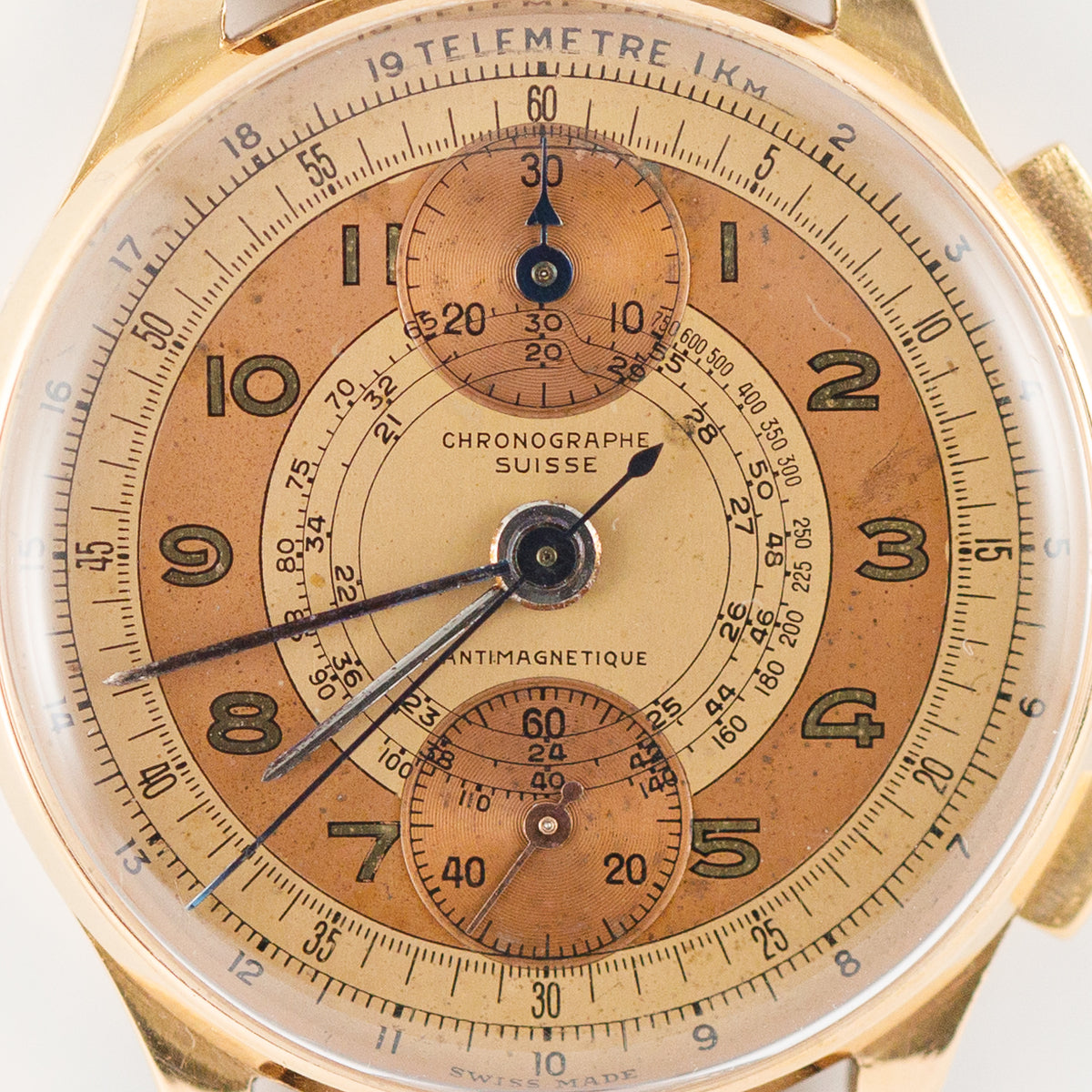 Chronographe Suisse Ref.1001 Venus 170