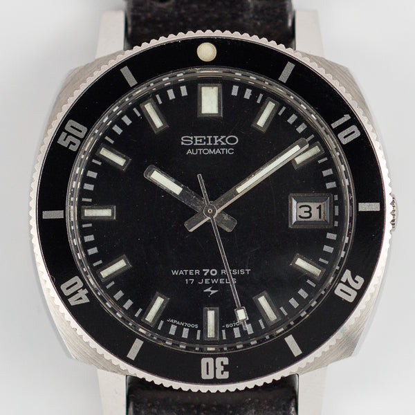 SEIKOダイバーSEIKO 早い者勝ち ヴィンテージ 超レア 7005-8052 座布団