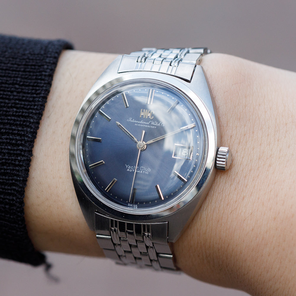 IWC Yacht Club Blue Dial NO LUMINOUS – TIMEANAGRAM