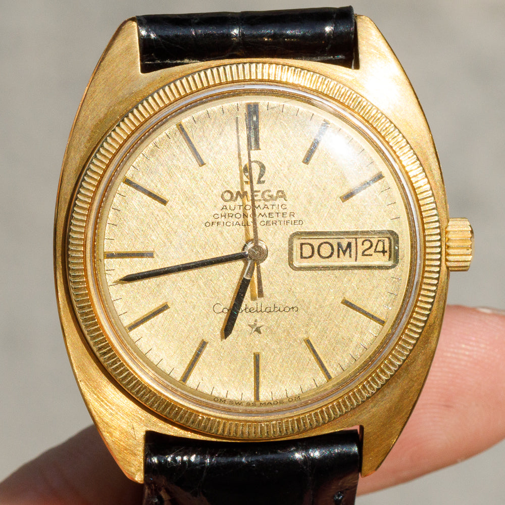 OMEGA Constellation Ref.168029 18KYG Italy Day