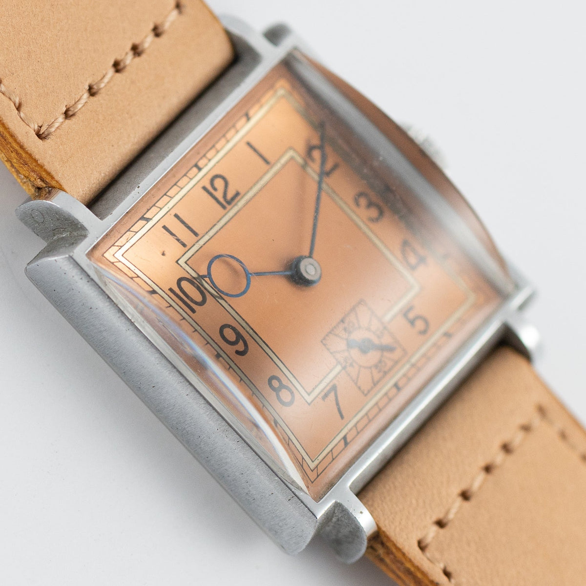 ANONYMOUS Art-Deco Copper Dial
