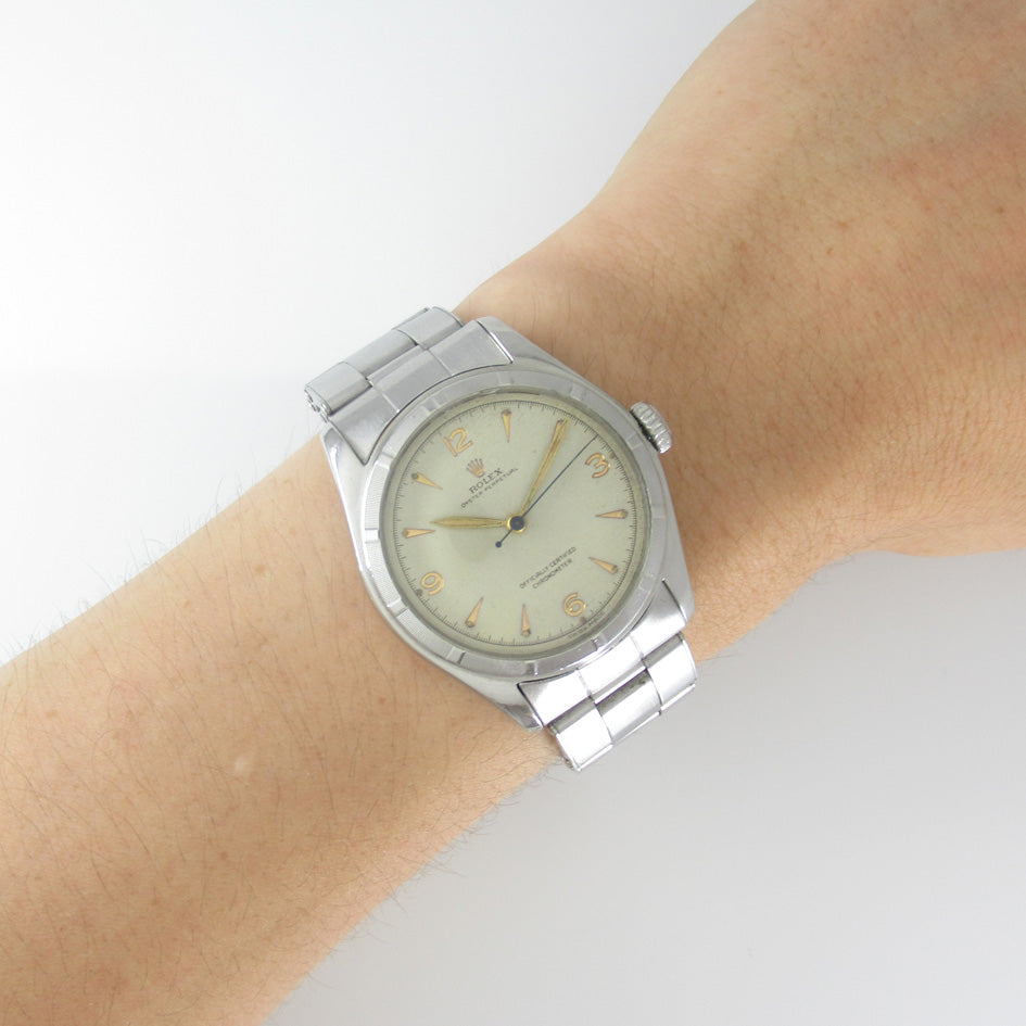 ROLEX Semi Bubble back ref.6107 Super Oyster Case