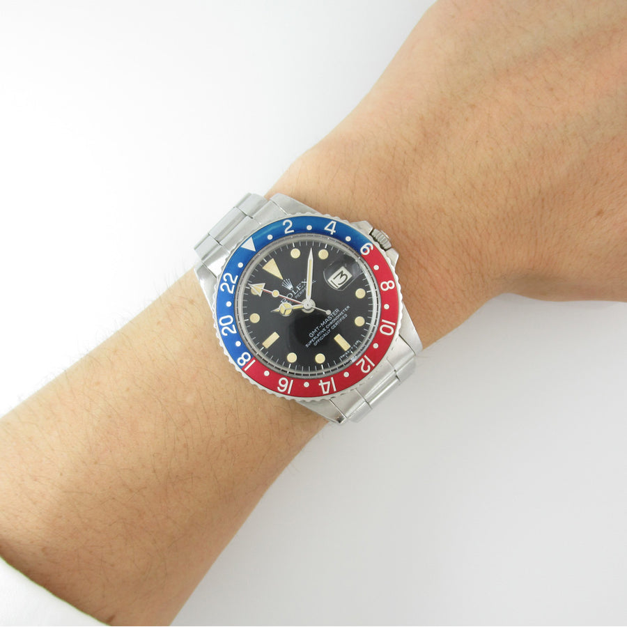 ROLEX GMT-MASTER Ref.1675 MATTE MARK 5 dial – TIMEANAGRAM