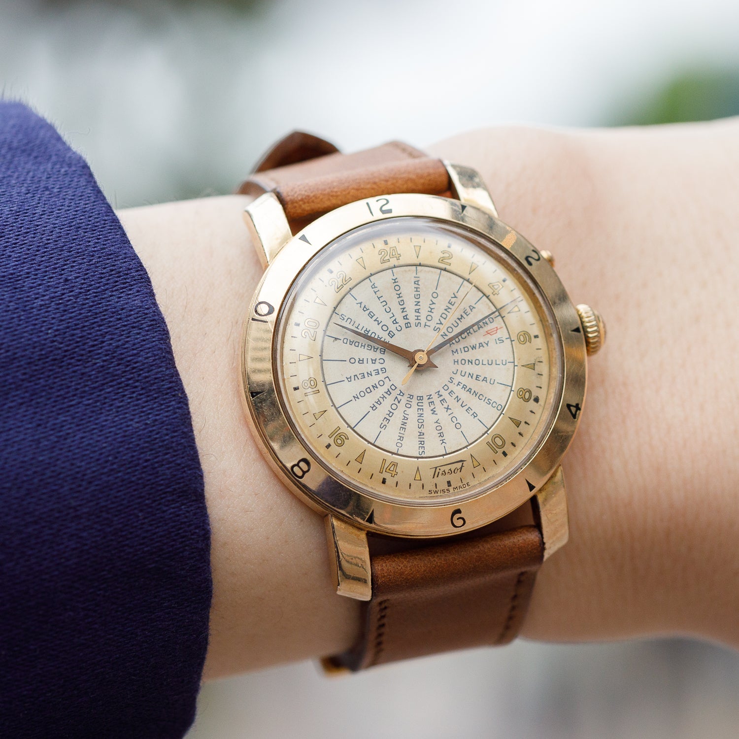 TISSOT NAVIGATOR WORLD TIME Ref.4002