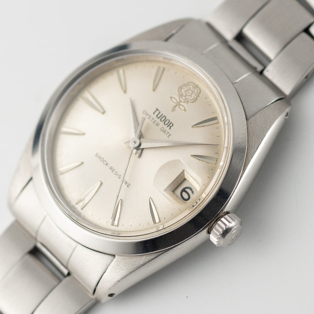 TUDOR デカバラ オイスター デイト Ref.7962 TUDOR【1962年製】オイスター デイト デカ薔薇 Ref.7962