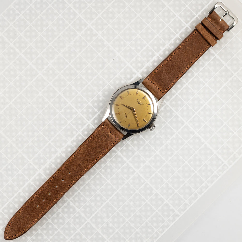 LONGINES Ref.6555 Gold Patina