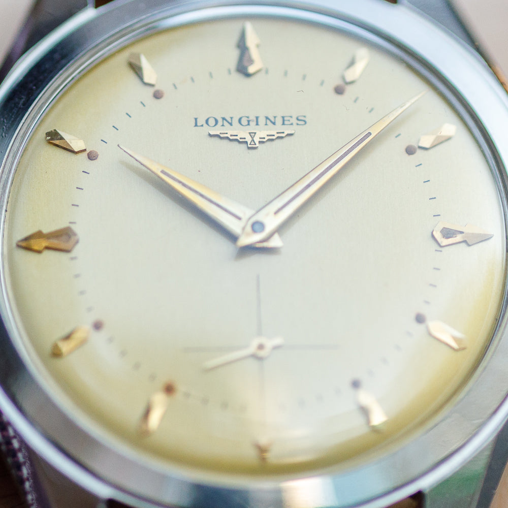 LONGINES Ref.6555 Gold Patina