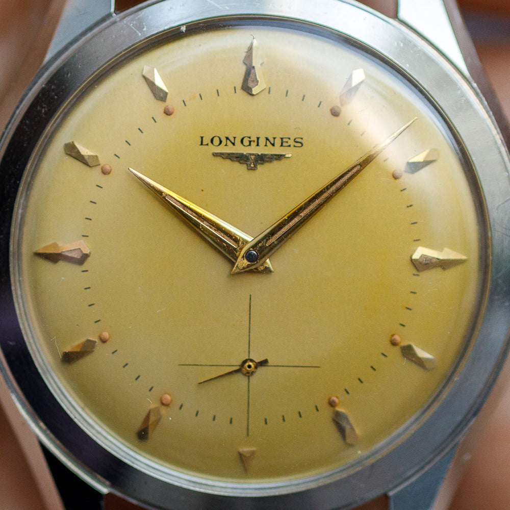 LONGINES Ref.6555 Gold Patina