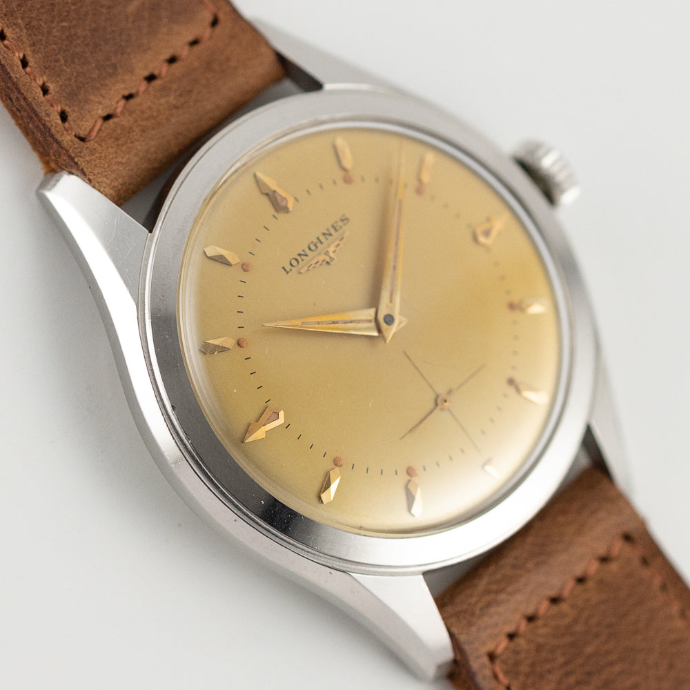 LONGINES Ref.6555 Gold Patina