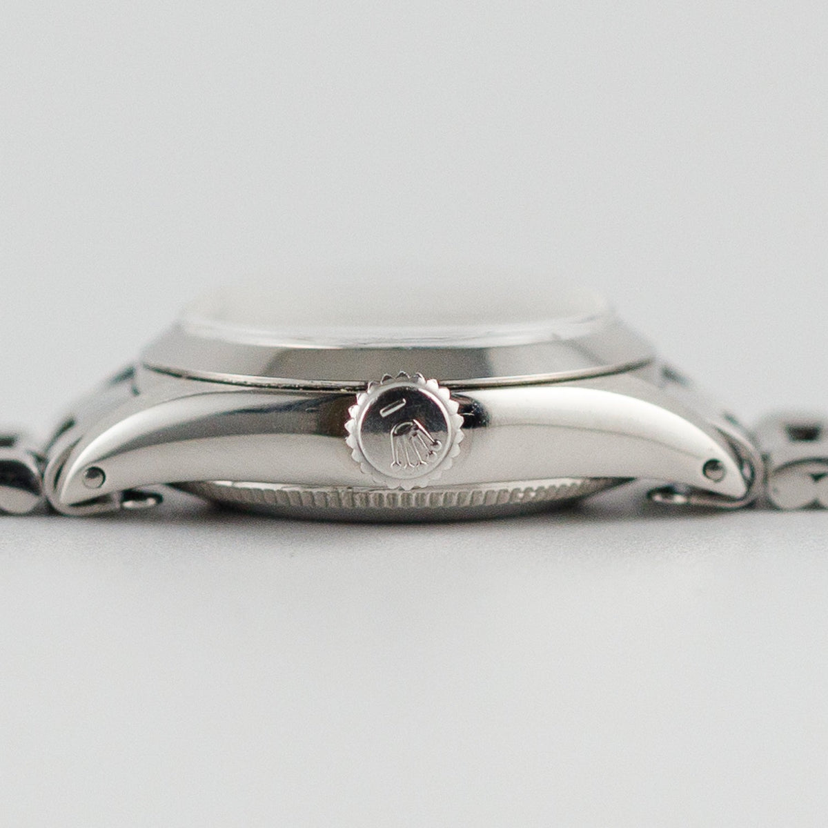 ROLEX OYSTER PERPETUAL Ref.6623 Glossy Black Gilt Dial