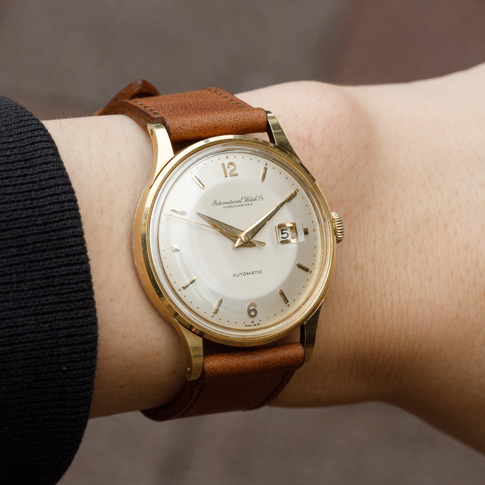 IWC CALATRAVA CASE Old Fish Crown