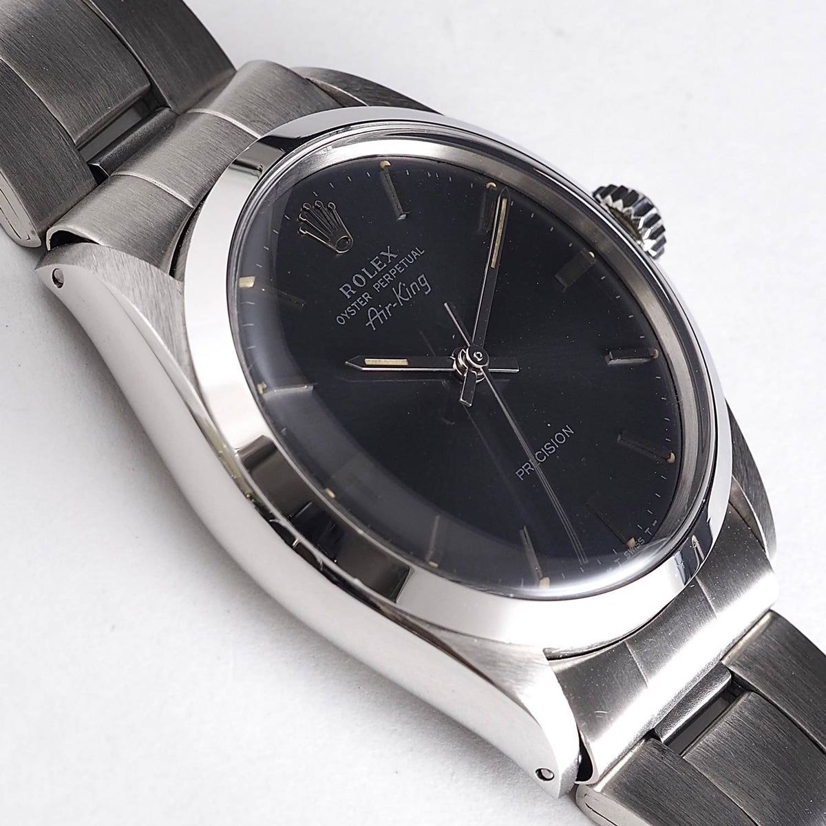 ROLEX Air-King Ref.5500 Blue Gray Color Dial