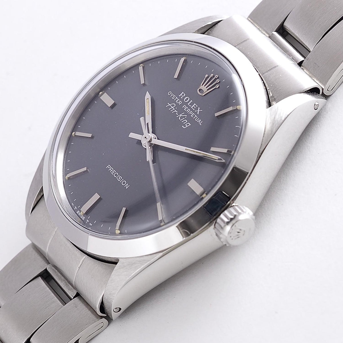 ROLEX Air-King Ref.5500 Blue Gray Color Dial