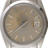 ROLEX OYSTER PERPETUAL DATE Ref.1500 Blue Patina Dial