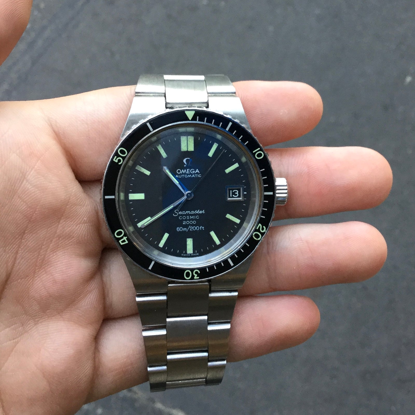 OMEGA COSMIC 2000 – TIMEANAGRAM