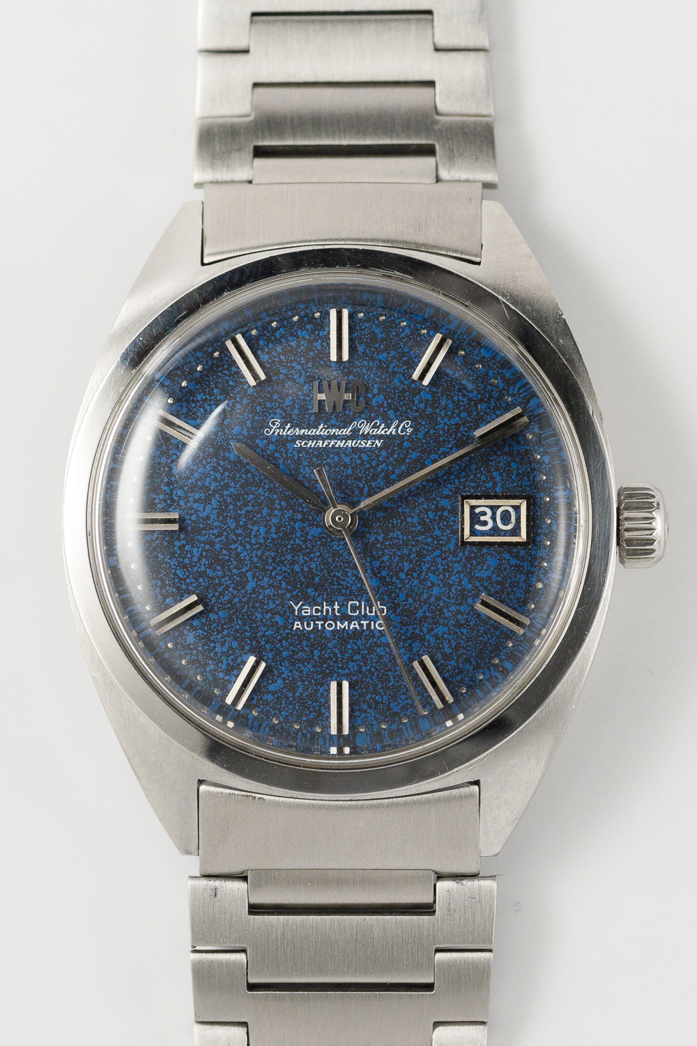 IWC YACHT CLUB REF.R811AD BLUE MARBLE DIAL