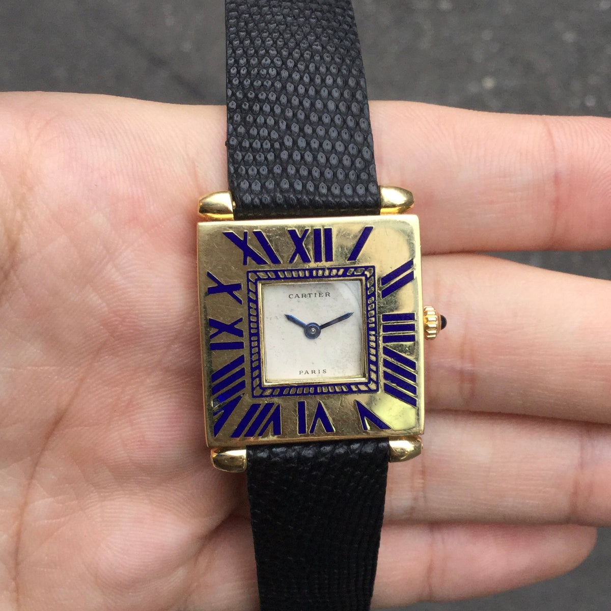 CARTIER LM Tank Obus Quadrant