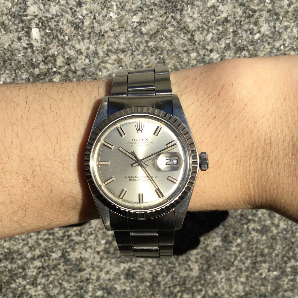 ROLEX DATEJUST Ref.1603 Wide Boy