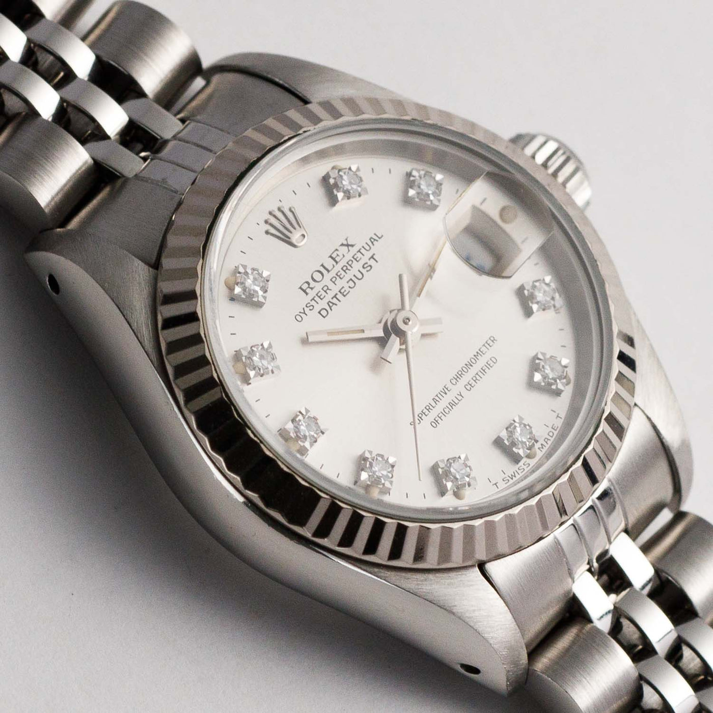 ROLEX DATEJUST REF.69174G 10 Points Diamond – TIMEANAGRAM