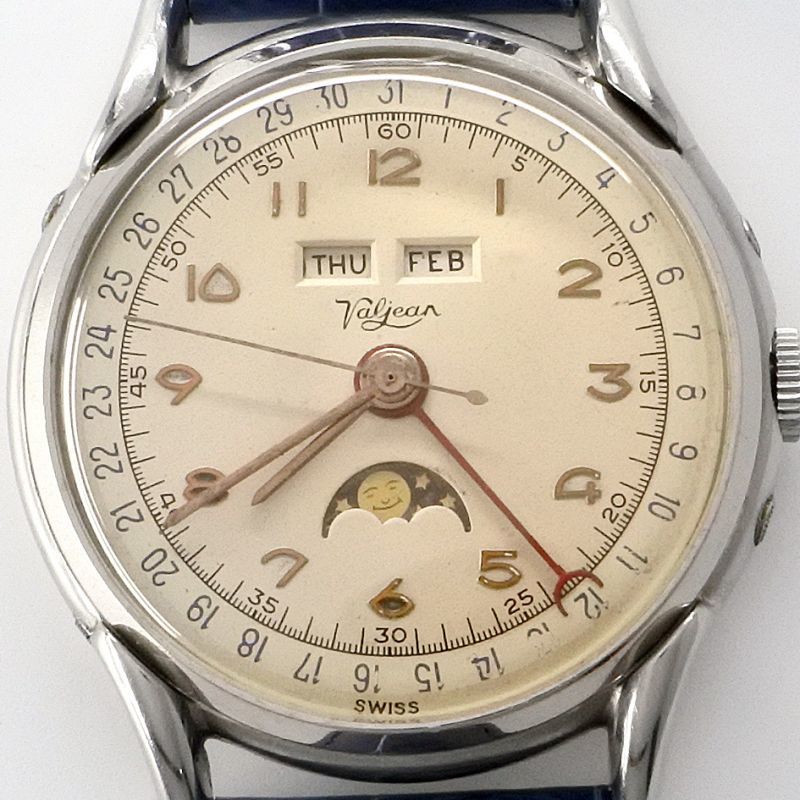 VALJEAN TRIPLE CALENDAR MOONPHASE