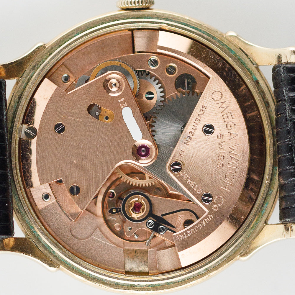 OMEGA Ref.6251 Black Gilt