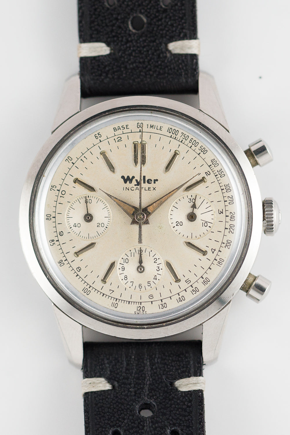 Wyler Ref.1502-4 One Piece Case Cal.Valjoux 72