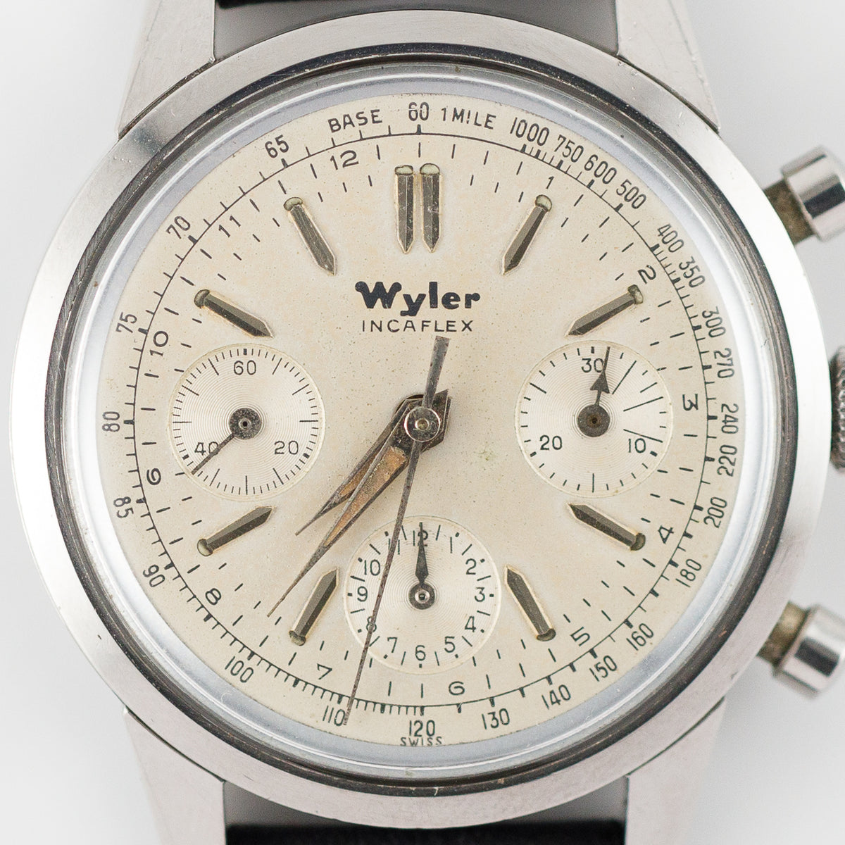 Wyler Ref.1502-4 One Piece Case Cal.Valjoux 72