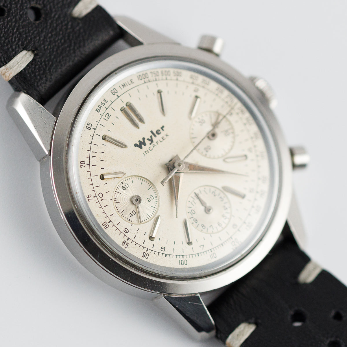 Wyler Ref.1502-4 One Piece Case Cal.Valjoux 72