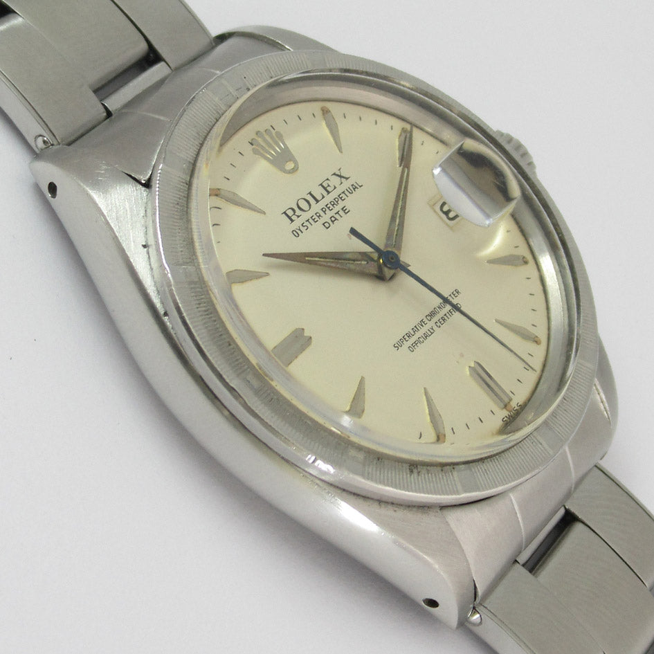 ROLEX OYSTER PERPETUAL DATE Ref.6581 Big ROLEX Logo