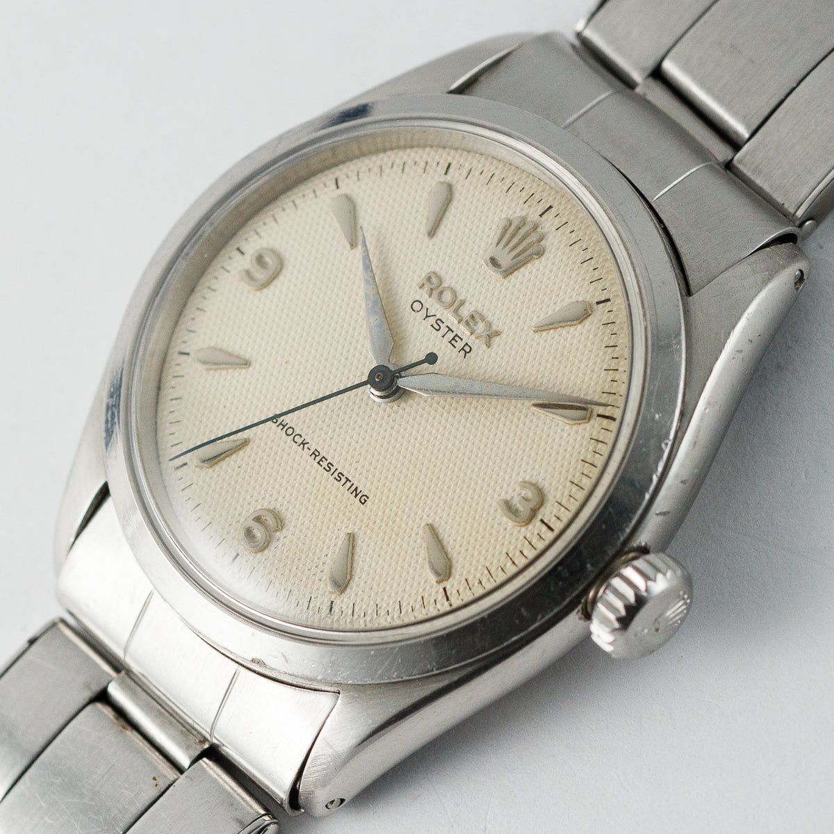ROLEX OYSTER  Ref.6480 Explorer Honeycomb Dial Expansion Bracelet