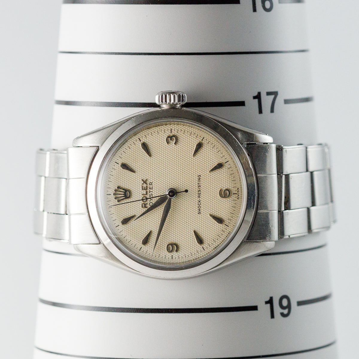 ROLEX OYSTER  Ref.6480 Explorer Honeycomb Dial Expansion Bracelet