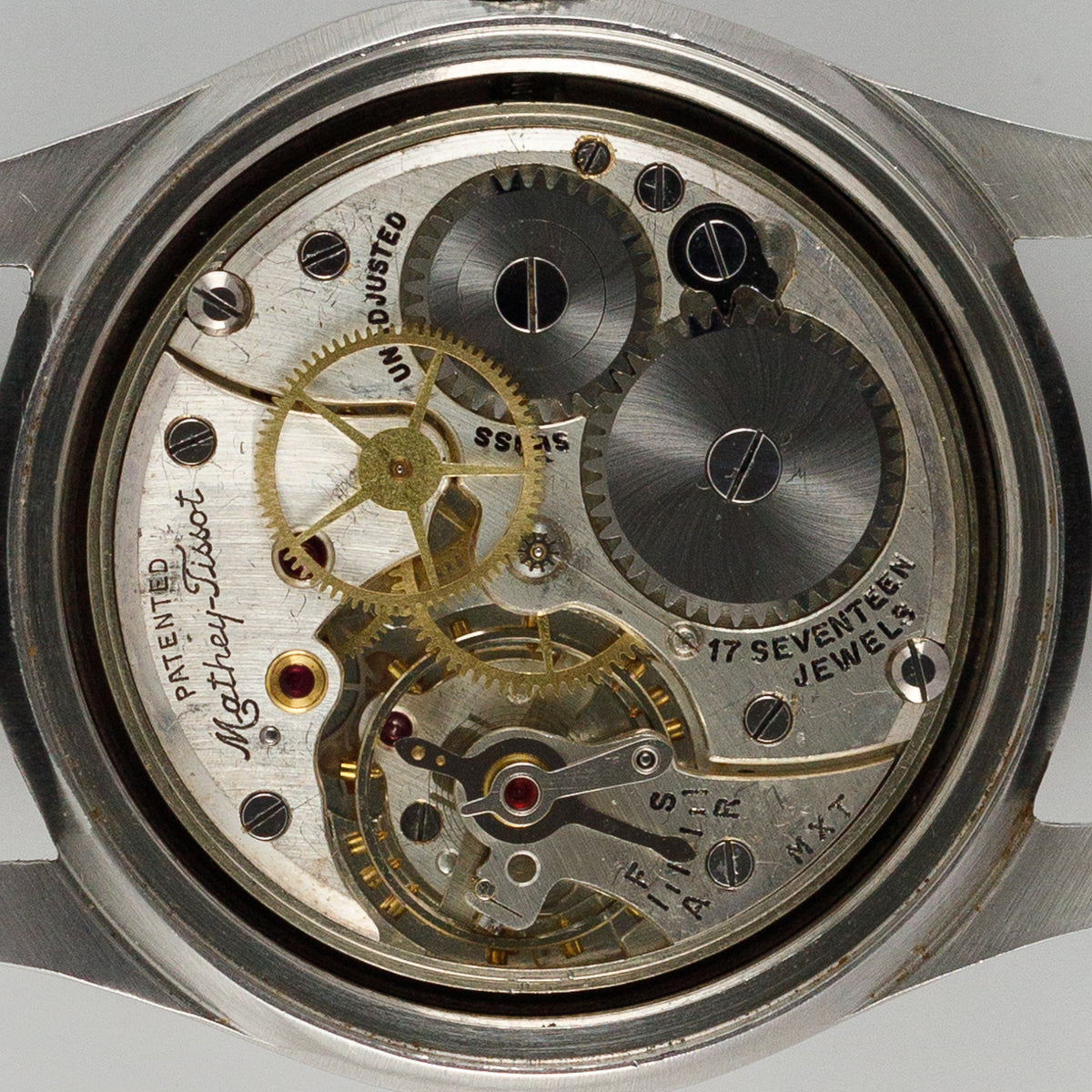 MATHEY TISSOT Ref. 28722 Bullseye Dial Tre-Tacche