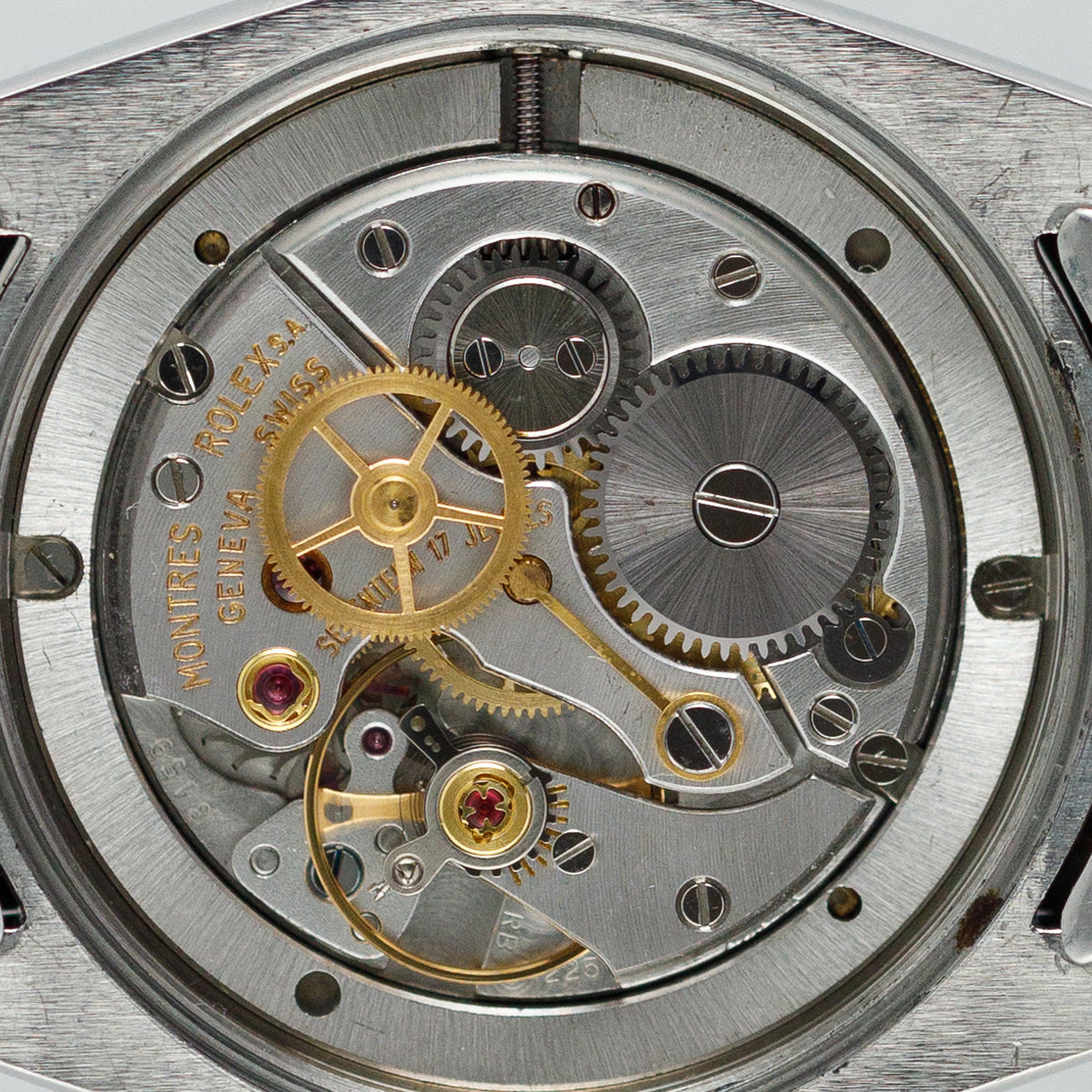 ROLEX OYSTERDATE Ref.6694 Black Gilt Dial