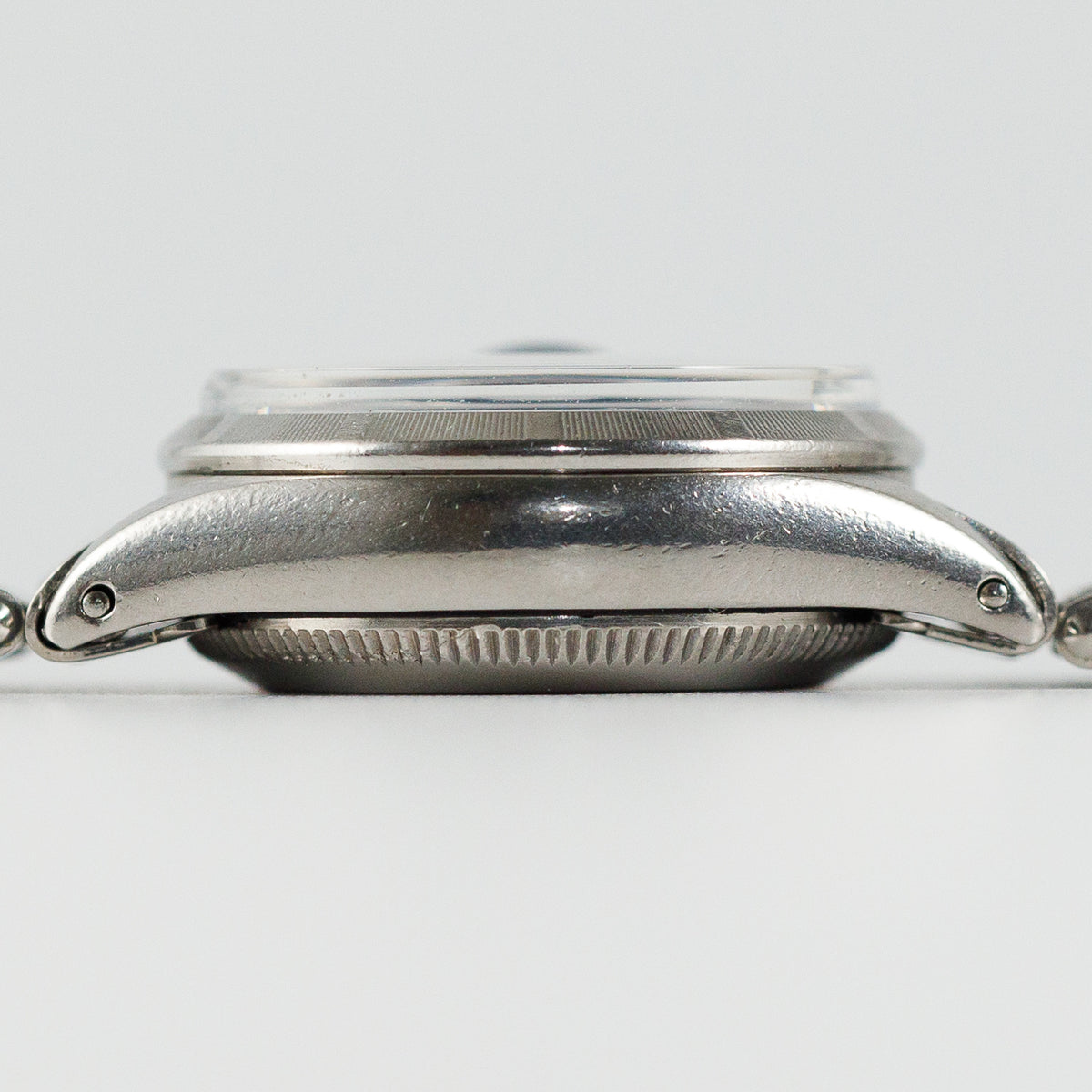 ROLEX OYSTER PERPETUAL DATE Ref.6519 Black Gilt Dial