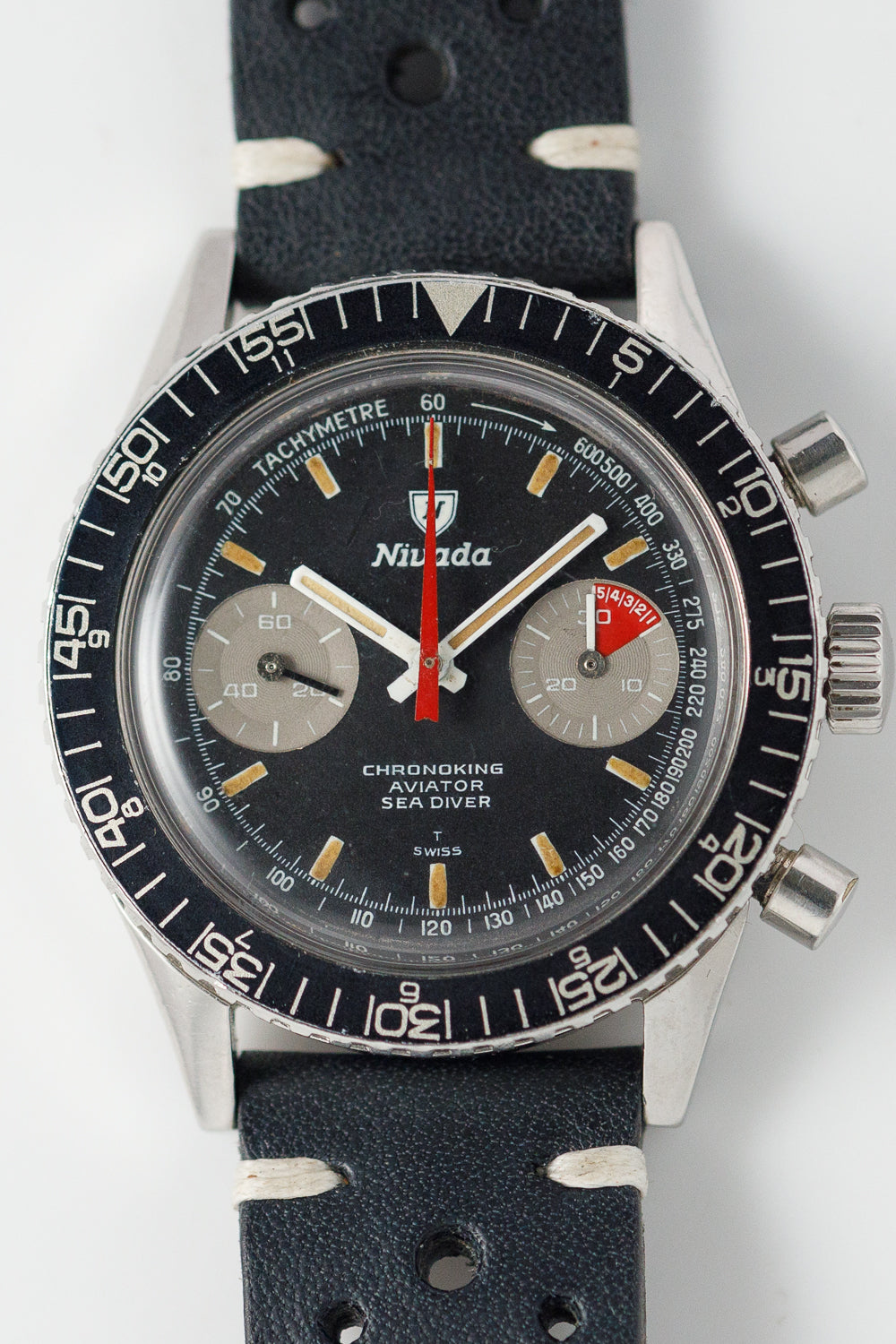 NIVADA CHRONOKING AVIATOR SEA DIVER Ref.3181